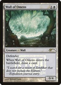 Wall of Omens - FNM Promos - Magic: The Gathering card