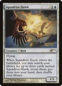 Squadron Hawk - FNM Promos - Magic: The Gathering card