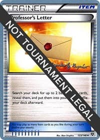 Professor's Letter - 2015 (Alejandro Ng-Guzman) - World Championship Decks - Pokemon card