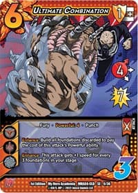 Ultimate Combination - UniVersus: My Hero Academia: League of Villains - UniVersus card