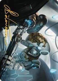 Myr Kinsmith Art Card (Gold-Stamped Signature) - Art Series: Phyrexia: All Will Be One - Magic: The Gathering card