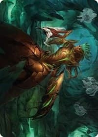 Glissa Sunslayer Art Card - Art Series: Phyrexia: All Will Be One - Magic: The Gathering card