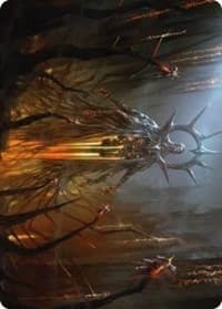 Solphim, Mayhem Dominus Art Card - Art Series: Phyrexia: All Will Be One - Magic: The Gathering card