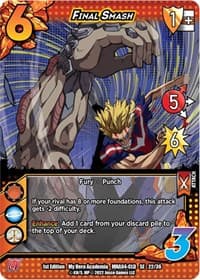 Final Smash - UniVersus: My Hero Academia: League of Villains - UniVersus card