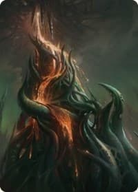 Copperline Gorge Art Card - Art Series: Phyrexia: All Will Be One - Magic: The Gathering card