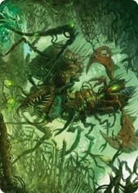 Skyscythe Engulfer Art Card - Art Series: Phyrexia: All Will Be One - Magic: The Gathering card