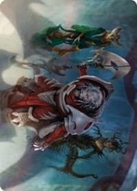 Norn's Decree Art Card - Art Series: Phyrexia: All Will Be One - Magic: The Gathering card
