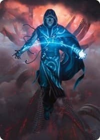 Jace, the Perfected Mind Art Card (15/81) - Art Series: Phyrexia: All Will Be One - Magic: The Gathering card