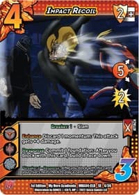 Impact Recoil - UniVersus: My Hero Academia: League of Villains - UniVersus card