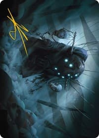 Meldweb Curator Art Card (Gold-Stamped Signature) - Art Series: Phyrexia: All Will Be One - Magic: The Gathering card