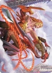 Tyvar's Stand Art Card - Art Series: Phyrexia: All Will Be One - Magic: The Gathering card