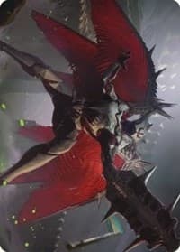 Phyrexian Vindicator Art Card (7/81) - Art Series: Phyrexia: All Will Be One - Magic: The Gathering card