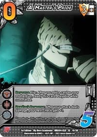 A Master's Pride - UniVersus: My Hero Academia: League of Villains - UniVersus card