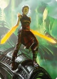 Nahiri, the Unforgiving Art Card (51/81) - Art Series: Phyrexia: All Will Be One - Magic: The Gathering card