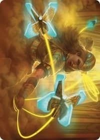 Bladehold War-Whip Art Card - Art Series: Phyrexia: All Will Be One - Magic: The Gathering card