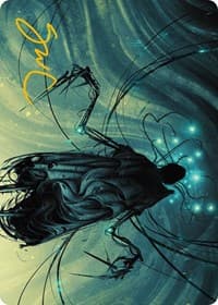 Ichor Synthesizer Art Card (Gold-Stamped Signature) - Art Series: Phyrexia: All Will Be One - Magic: The Gathering card
