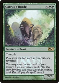 Garruk's Horde - Launch Party & Release Event Promos - Magic: The Gathering card