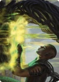 Necrogen Communion Art Card - Art Series: Phyrexia: All Will Be One - Magic: The Gathering card