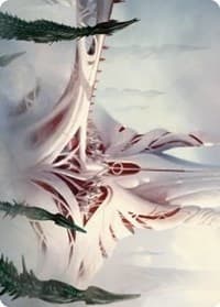 The Fair Basilica Art Card - Art Series: Phyrexia: All Will Be One - Magic: The Gathering card