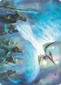 Otharri, Suns' Glory Art Card - Art Series: Phyrexia: All Will Be One - Magic: The Gathering card