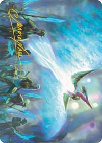 Otharri, Suns' Glory Art Card (Gold-Stamped Signature) - Art Series: Phyrexia: All Will Be One - Magic: The Gathering card