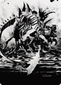 Karumonix, the Rat King Art Card - Art Series: Phyrexia: All Will Be One - Magic: The Gathering card
