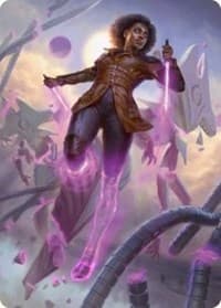 Kaya, Intangible Slayer Art Card - Art Series: Phyrexia: All Will Be One - Magic: The Gathering card