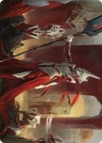 Porcelain Zealot Art Card - Art Series: Phyrexia: All Will Be One - Magic: The Gathering card
