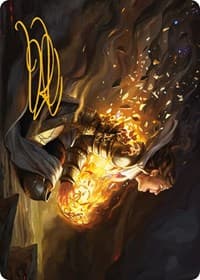 Vanish into Eternity Art Card (Gold-Stamped Signature) - Art Series: Phyrexia: All Will Be One - Magic: The Gathering card