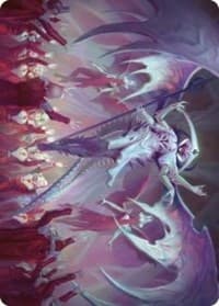 Atraxa, Grand Unifier Art Card (45/81) - Art Series: Phyrexia: All Will Be One - Magic: The Gathering card