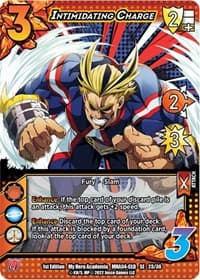 Intimidating Charge - UniVersus: My Hero Academia: League of Villains - UniVersus card