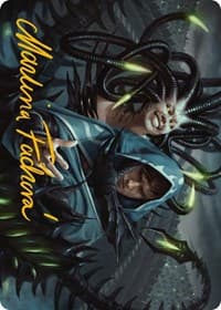 Phyrexian Arena Art Card (Gold-Stamped Signature) - Art Series: Phyrexia: All Will Be One - Magic: The Gathering card