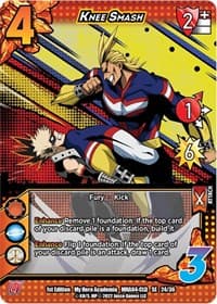 Knee Smash - UniVersus: My Hero Academia: League of Villains - UniVersus card