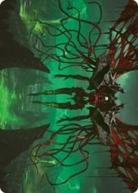 Archfiend of the Dross Art Card - Art Series: Phyrexia: All Will Be One - Magic: The Gathering card