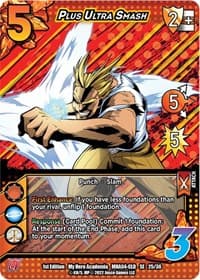 Plus Ultra Smash - UniVersus: My Hero Academia: League of Villains - UniVersus card