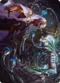 Mirage Mockery Art Card - Art Series: Phyrexia: All Will Be One - Magic: The Gathering card