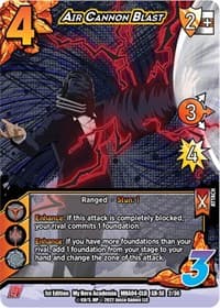 Air Cannon Blast (XR) - UniVersus: My Hero Academia: League of Villains - UniVersus card
