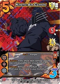 Kinetic Air Cannon (XR) - UniVersus: My Hero Academia: League of Villains - UniVersus card