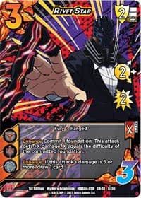 Rivet Stab (XR) - UniVersus: My Hero Academia: League of Villains - UniVersus card