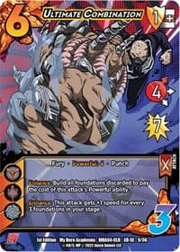 Ultimate Combination (XR) - UniVersus: My Hero Academia: League of Villains - UniVersus card