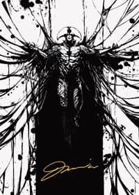 Sinew Dancer Art Card (Gold-Stamped Signature) - Art Series: Phyrexia: All Will Be One - Magic: The Gathering card