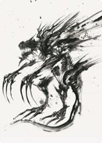 Phyrexian Obliterator Art Card - Art Series: Phyrexia: All Will Be One - Magic: The Gathering card