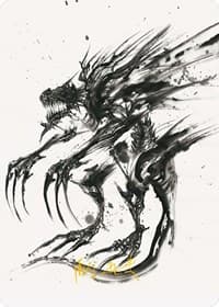 Phyrexian Obliterator Art Card (Gold-Stamped Signature) - Art Series: Phyrexia: All Will Be One - Magic: The Gathering card