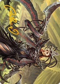 Testament Bearer Art Card (Gold-Stamped Signature) - Art Series: Phyrexia: All Will Be One - Magic: The Gathering card