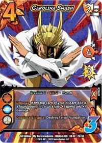 Carolina Smash (XR) - UniVersus: My Hero Academia: League of Villains - UniVersus card