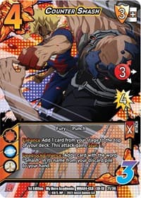 Counter Smash (XR) - UniVersus: My Hero Academia: League of Villains - UniVersus card