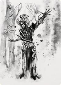 Rustvine Cultivator Art Card - Art Series: Phyrexia: All Will Be One - Magic: The Gathering card