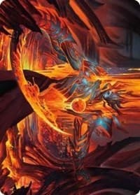 Free From Flesh Art Card - Art Series: Phyrexia: All Will Be One - Magic: The Gathering card