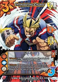 Intimidating Charge (XR) - UniVersus: My Hero Academia: League of Villains - UniVersus card