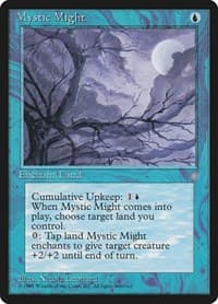 Mystic Might - Ice Age - Magic: The Gathering card
